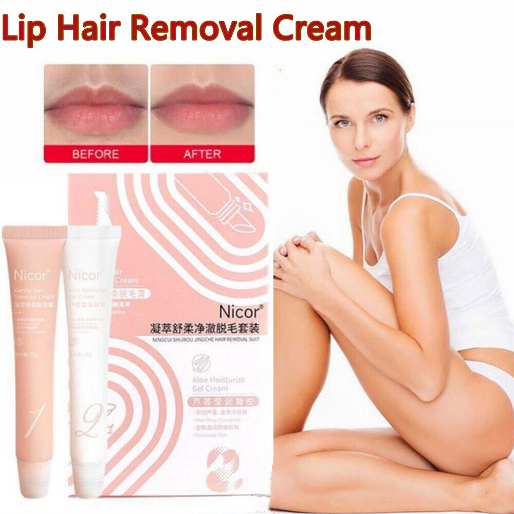 Lip Hair Removal Cream Eyebrows Armpit Hair Removal Quickly Gentle USA