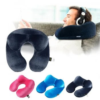 Travel Neck Pillow Travel Neck Cushion Durable U-shaped Travel Pillow Non-deformed Airplane Pillow